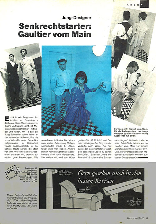 Presseartikel Prinz (1989)