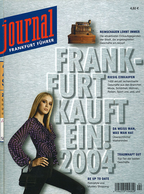 Presseartikel Journal Frankfurt kauft ein (2004)